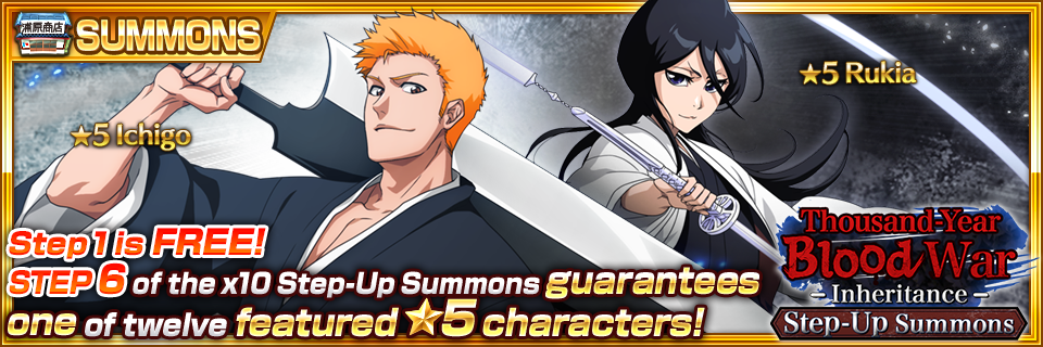 NEW YEAR'S ICHIGO , RUKIA & RENJI SUMMONS !! - Bleach Brave Souls 