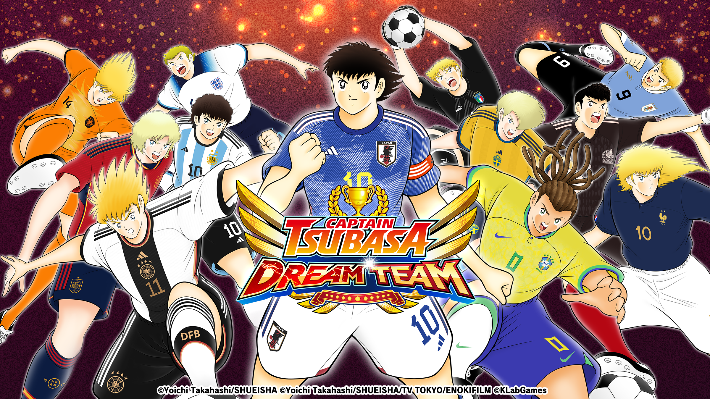 Japan Soccer Jersey Cartoon Special (Player Version) 2021
