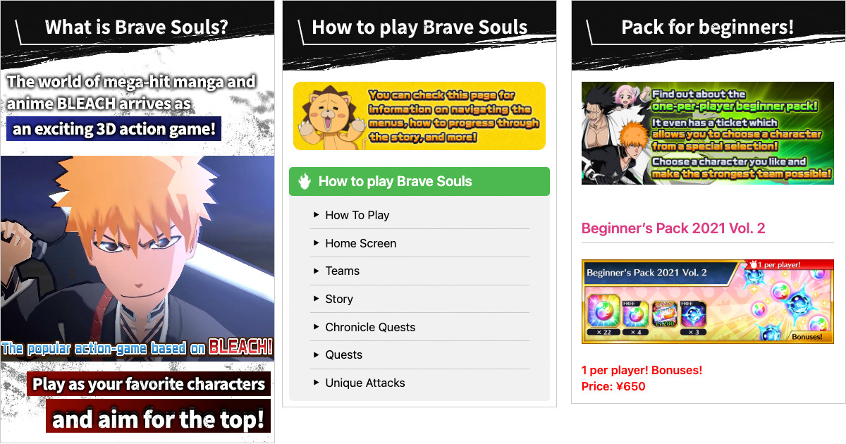 Bleach Brave Souls All Tier Lists, Game information and more - News