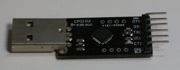CP2102 USB to シリアル変換モジュール