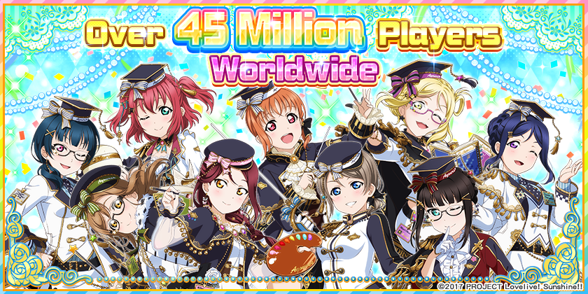 Love Live School Idol Festival Global Version Kicks Off 45 Million Downloads Worldwide Campaign News Klab Inc